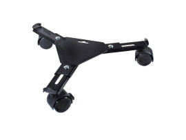 Support à Roulettes Pour Pot De Fleur WAGNER Tronc D'Arbre 25-30 Cm - 50 Kg
