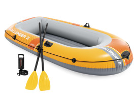 INTEX Canoë Explorer K2 Kayak pour Deux Personnes avec Rames Pompe