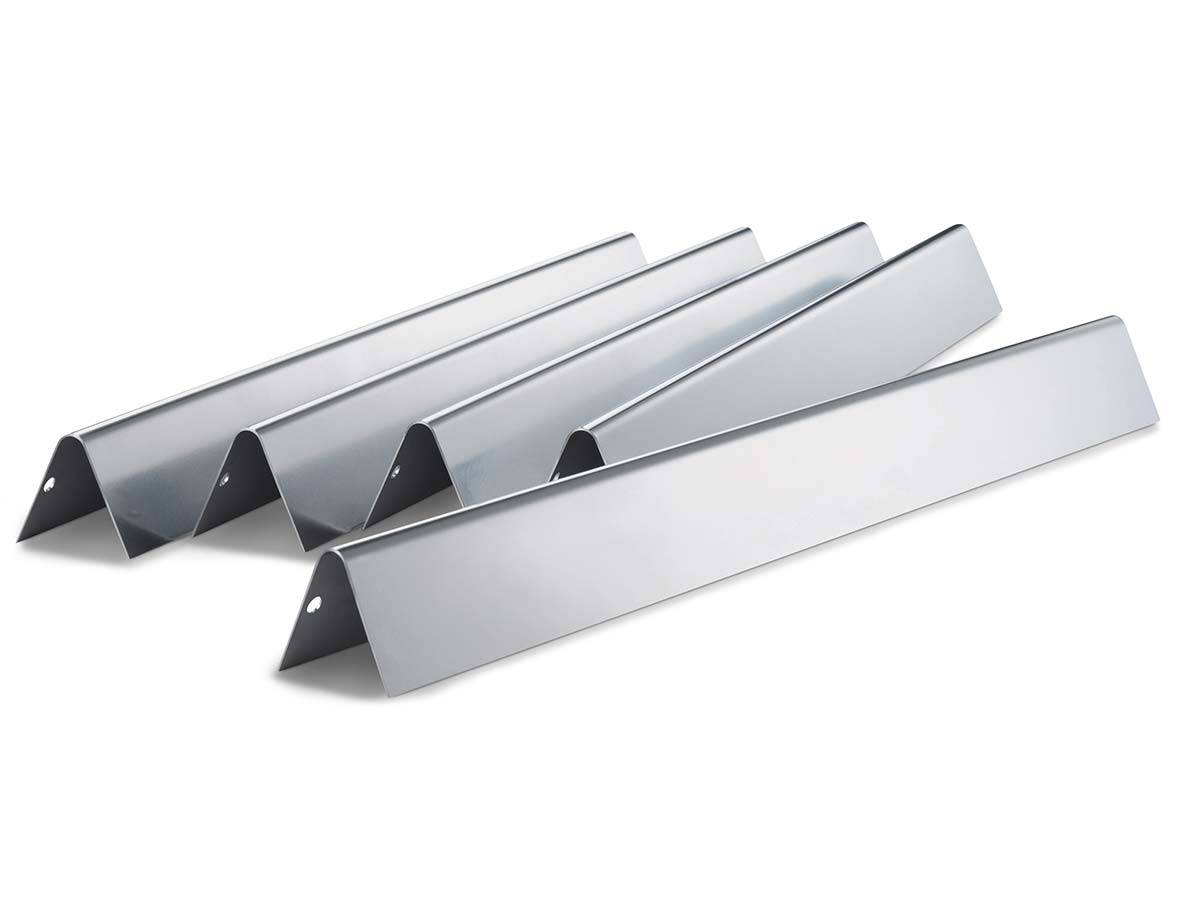 Barre Flavorizer In Acciaio Inox Per Weber Genesis 300 Series - 5 Pezzi - Foto 5