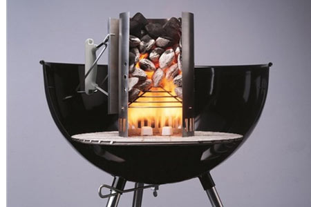 cheminee allumage weber