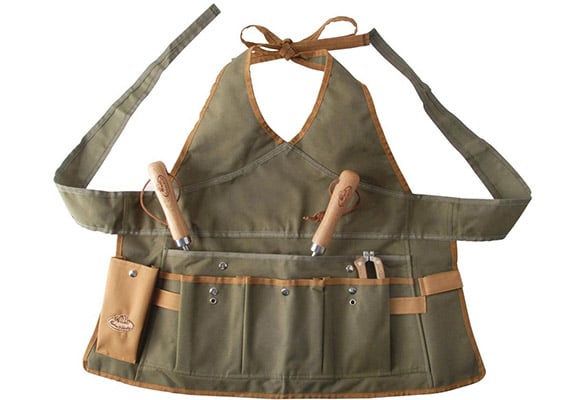 Tablier De Jardinage Oaygat Avec 14 Poches - Tissu Oxford Imperméable - Sangles Réglables - 58x60 Cm